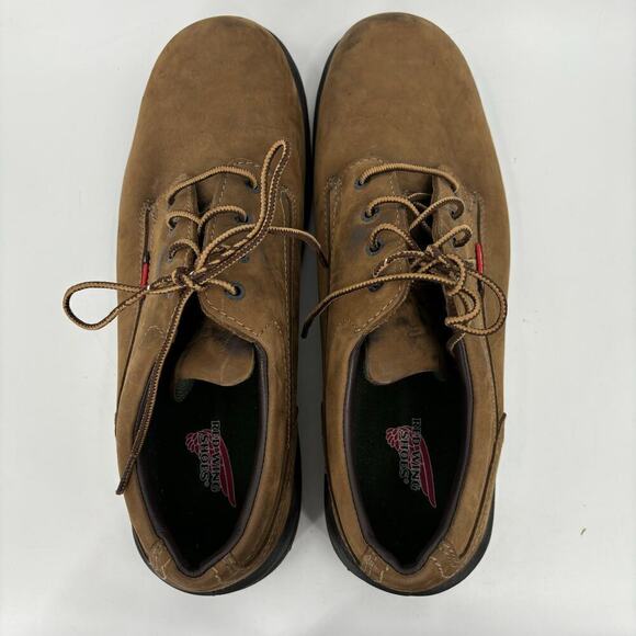 Red Wing Steel Toe Shoes Mens Size 15 Brown Leather Electrical Hazard Oxford main image 9